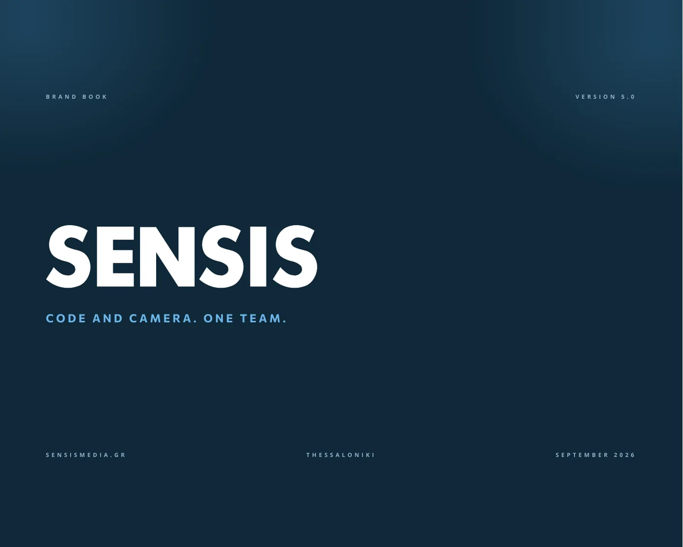 Cover of the Sensis Media brand book